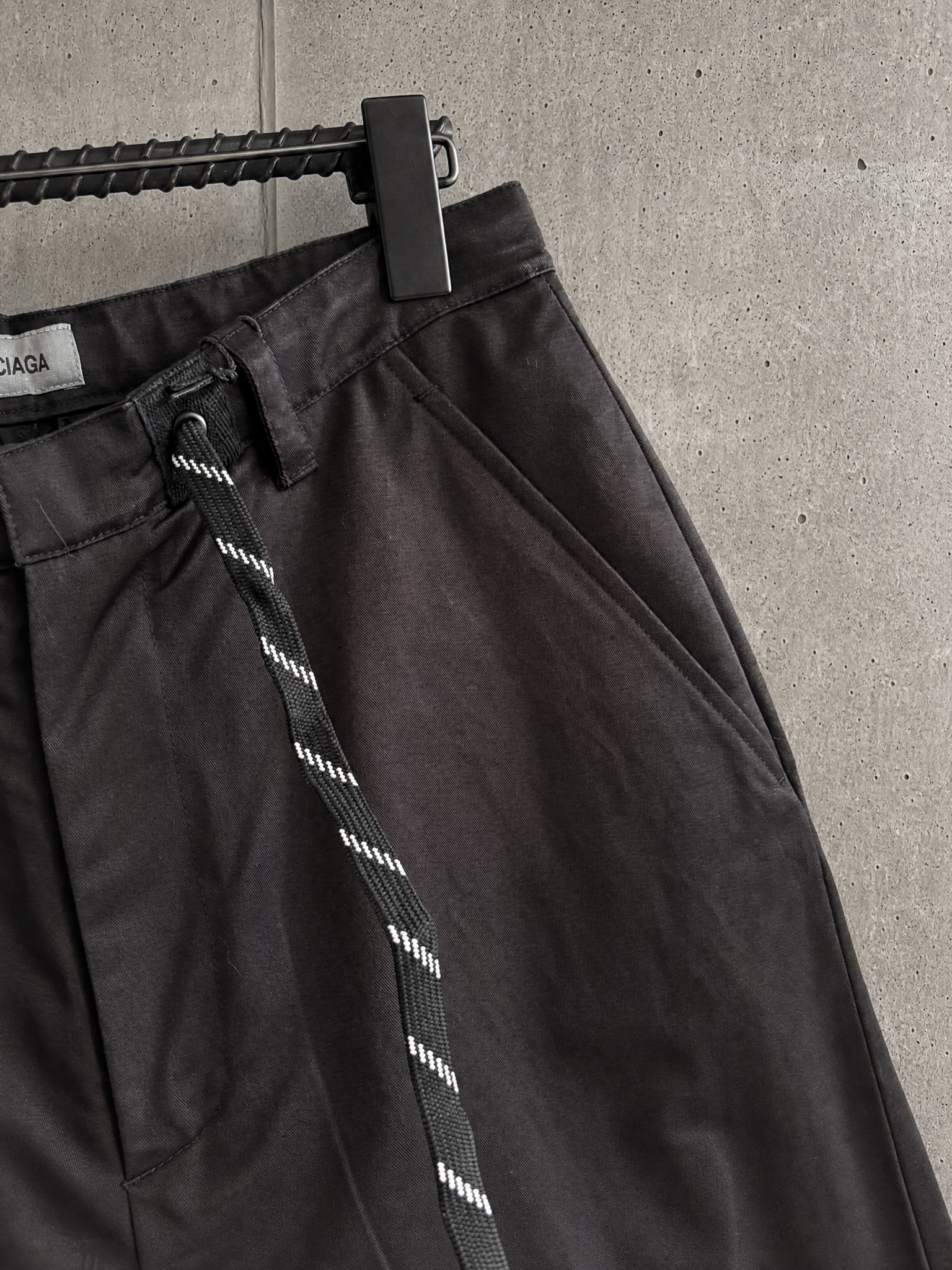 Balenciaga BAL 2026 SS春夏系列抽绳工装裤