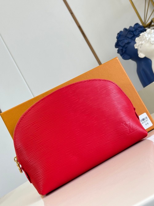 Louis Vuitton Pochette Cosmétique Large Epi Leather Red M15197 32 Louis Vuitton Pochette Cosmétique Large Epi Leather Red M15197