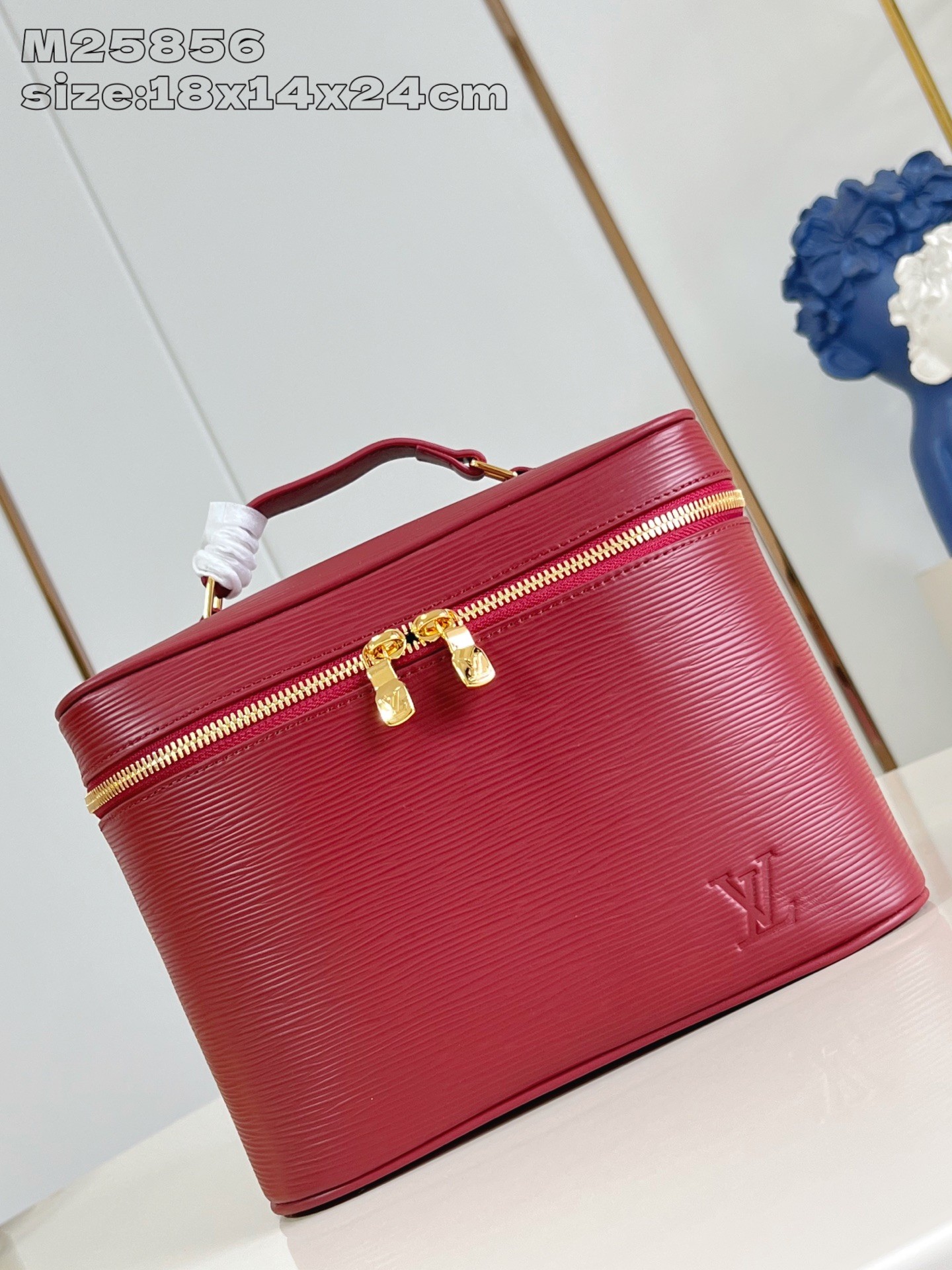 Louis Vuitton Nice BB Epi Leather Makeup Bag - Purple/Red