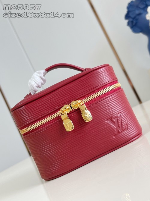 Louis Vuitton Nice Nano Bag Epi Leather Purple Red M25857 Travel Companion 1 Louis Vuitton Nice Nano Bag Epi Leather Purple Red M25857 Travel Companion