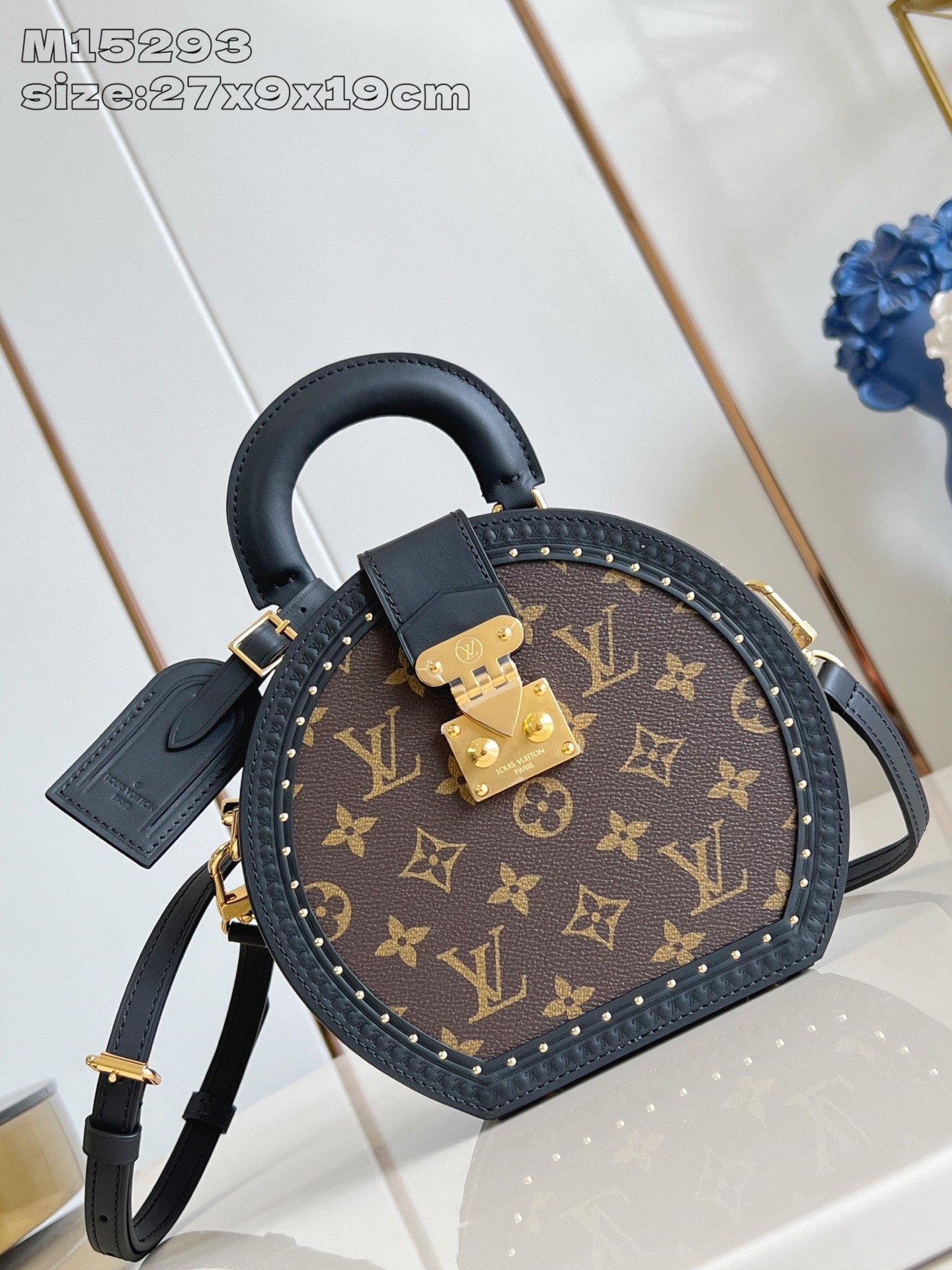 Louis Vuitton Boîte Chapeau Mini Monogram Canvas Crossbody Bag
