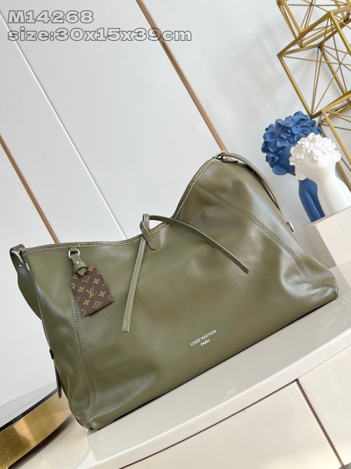 Louis Vuitton CarryAll Vibe Medium Monogram Empreinte Leather Handbag 1 Louis Vuitton CarryAll Vibe Medium Monogram Empreinte Leather Handbag