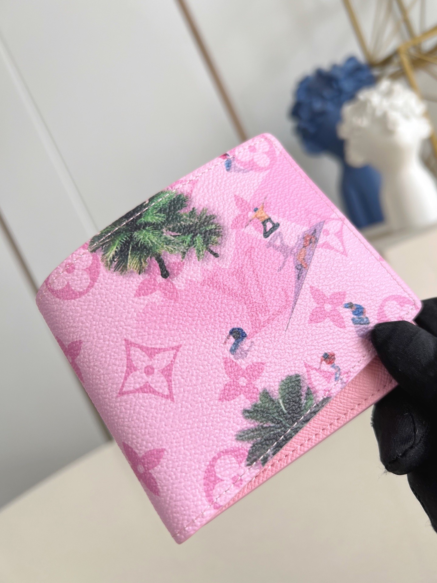 Louis Vuitton Monogram Canvas Slender Wallet - M26802 Pink