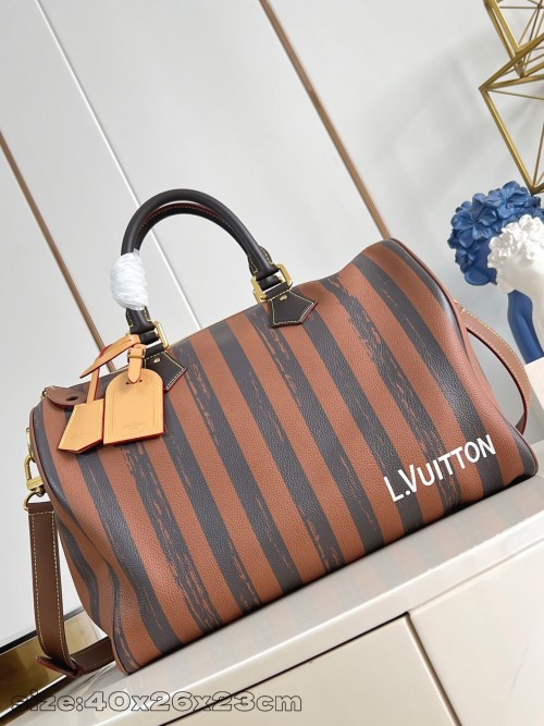 Louis Vuitton Speedy Bandoulière 40 Monogram Leather Satchel Handbag 1 Louis Vuitton Speedy Bandoulière 40 Monogram Leather Satchel Handbag