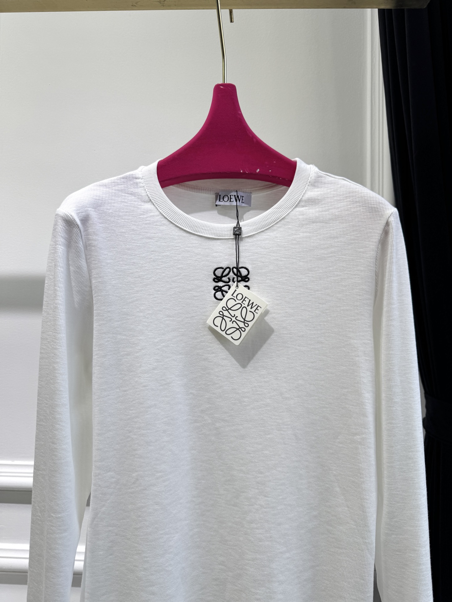 Loe早秋最新款经典圆领基础款打底衫 🤎🖤🤍
高弹高织高密 质感细腻软糯 经典减龄单品 时髦又帅气 版型