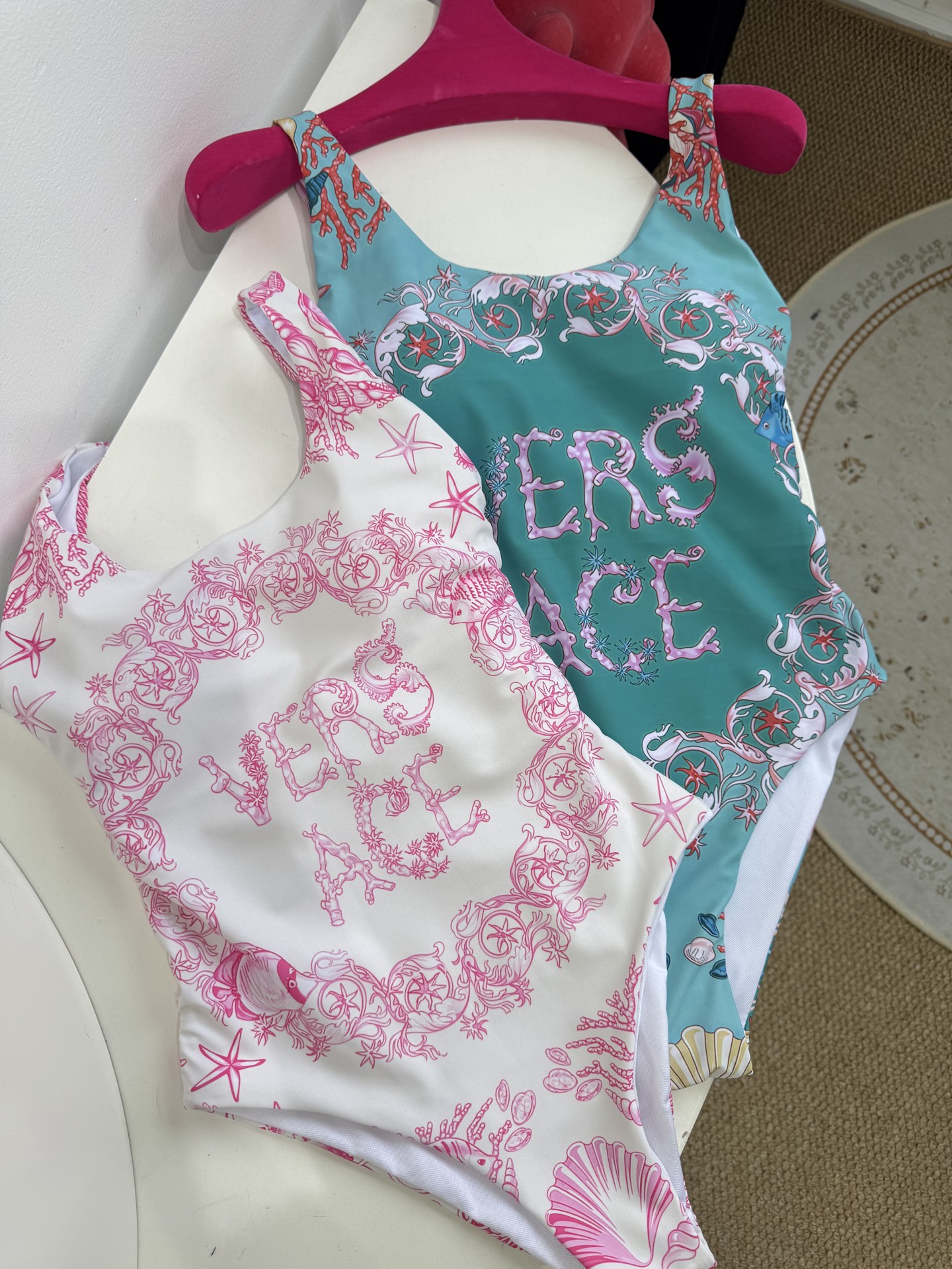 Versa** 海洋珍宝印花连体泳衣⚠️所有泳衣不接受任何理由退换⚠️通体覆盖Trésor De La 