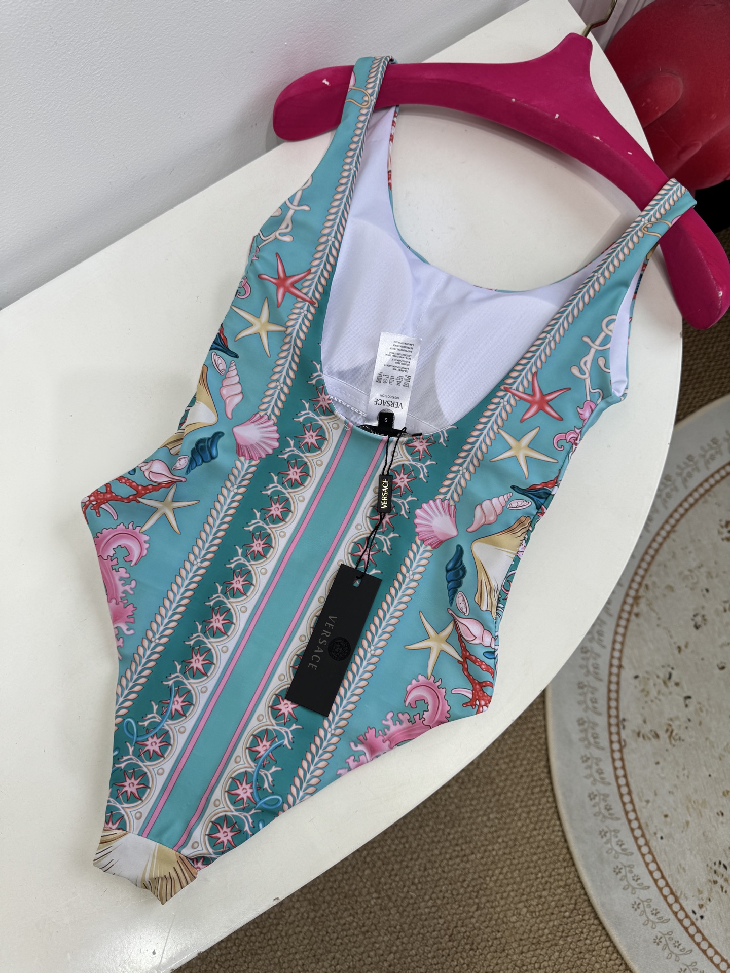 Versa** 海洋珍宝印花连体泳衣⚠️所有泳衣不接受任何理由退换⚠️通体覆盖Trésor De La 