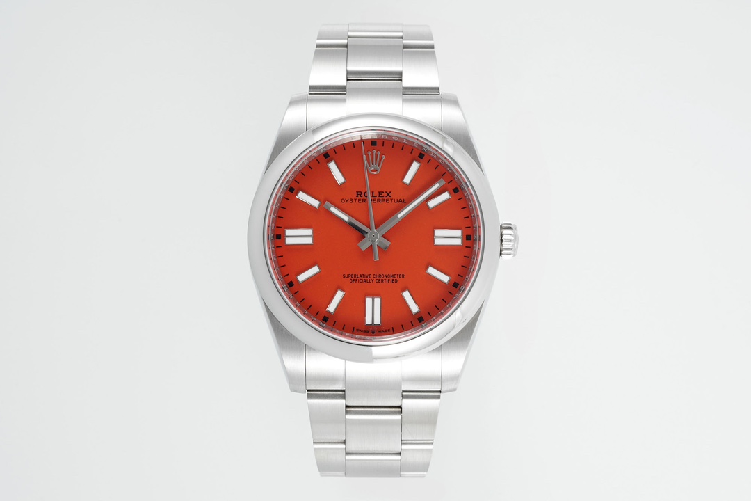 NO:158222,EWE new Rolex Oyster Perpetual 41 Series 1 is matched with Rolex's new movement; 2 is consistent with the original thickness of 12mm and the watch diameter of 41mm; 3 is polished font nails; top-grade Swiss ice blue luminous, consistent with Rolex's original luminous; 4 Super 904 steel; sapphire glass; 5 is top-grade workmanship, each strap perfectly matches the lugs, giving the wrist the highest comfort; every extreme detail is the sincerity of the EWE factory's ingenious development!  !  ,,rolex19860909EWE新款劳力士蚝式恒动型41系列 1搭配劳力士全新机芯； 2与原装一致厚度12mm表径41mm； 3打磨字钉；顶级瑞士冰蓝色夜光,与劳力士原厂夜光一致； 4超级904钢材质；蓝宝石玻璃； 5顶级做工,每条表带与表耳完美契合,给予手腕最高的舒适度； 每个极致的细节都是EWE工厂匠心开发的诚意！！,,rolex,Watch