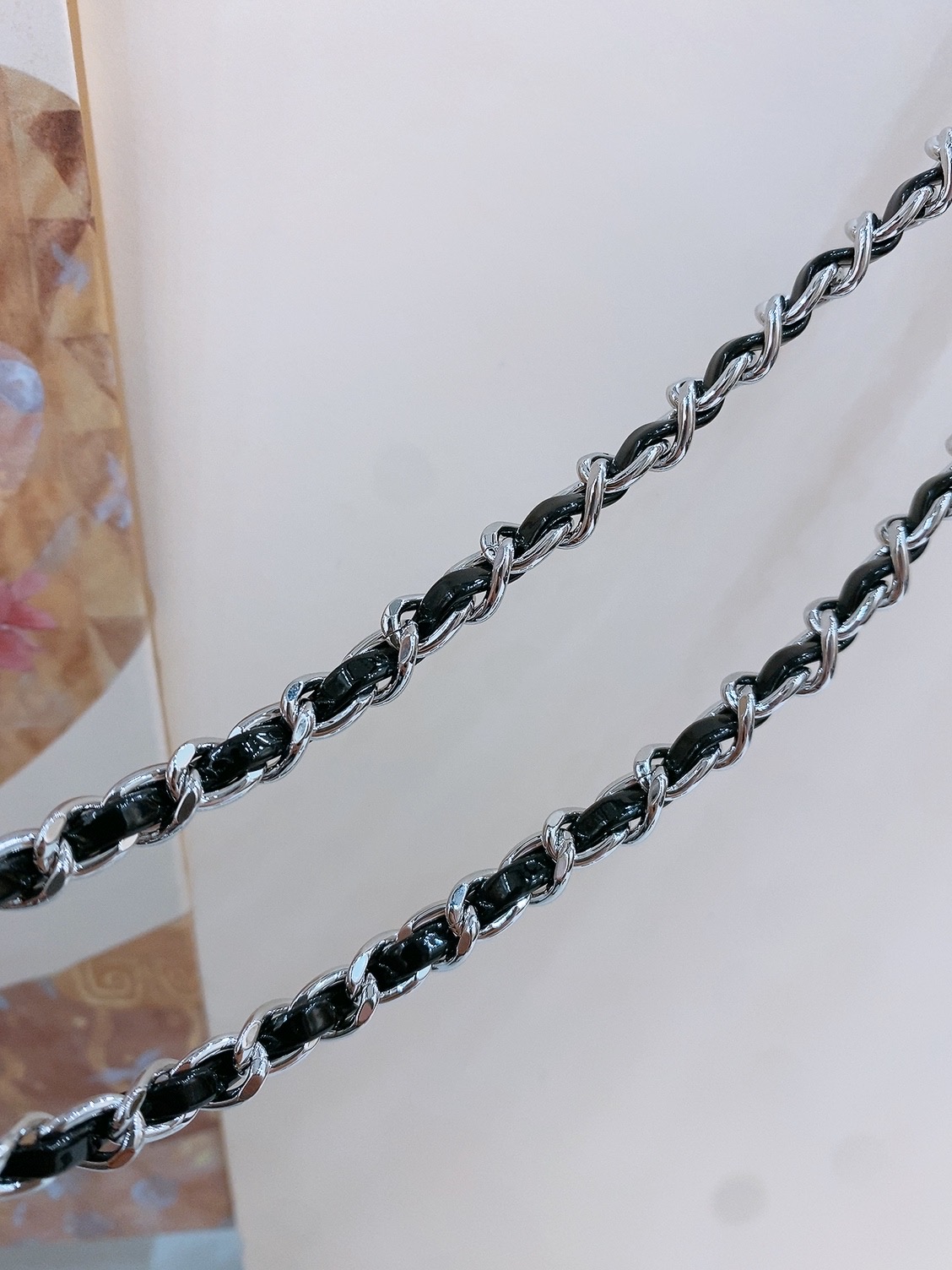-chanel 25c金色金属、小牛皮 浅金、银 经典2色. 黄铜材质 重工手工腰链 精致（均码）
