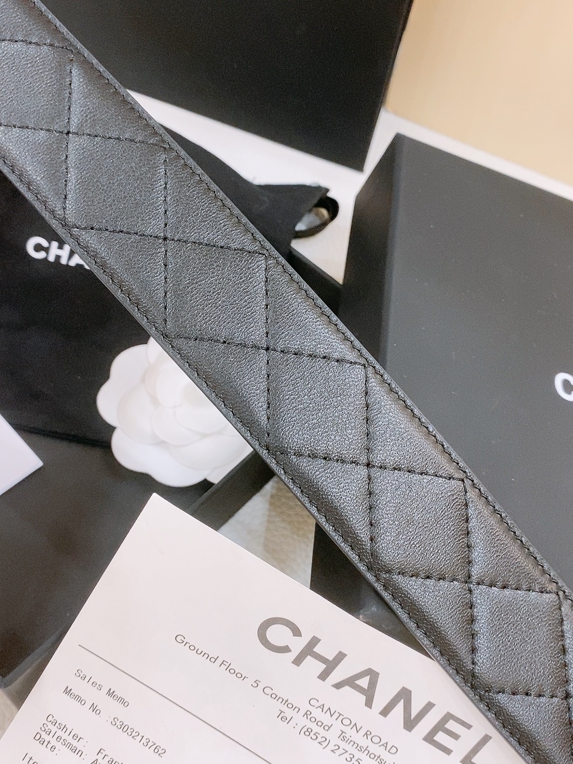 [Chanel Belts]Chanel Ringle Ladies BeltRound metal double C letter logo Ado