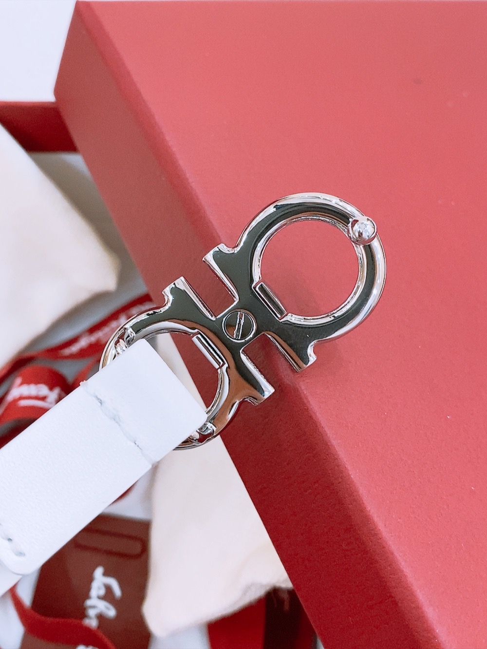 “Stylish Feragamo Gancio Belt for Ms. Filagemu’s Ceremonial Wear” - 图片 4