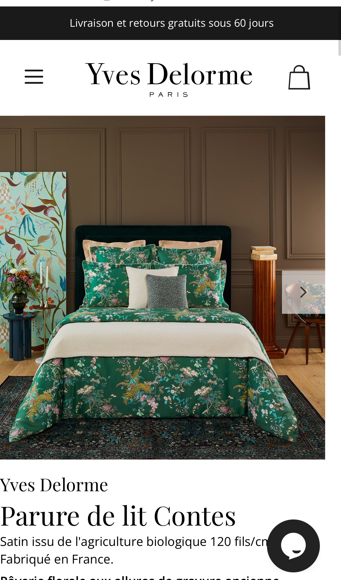Yves Delorme Haute Couture Maison Lifestyle Luxury Home Decor Ref