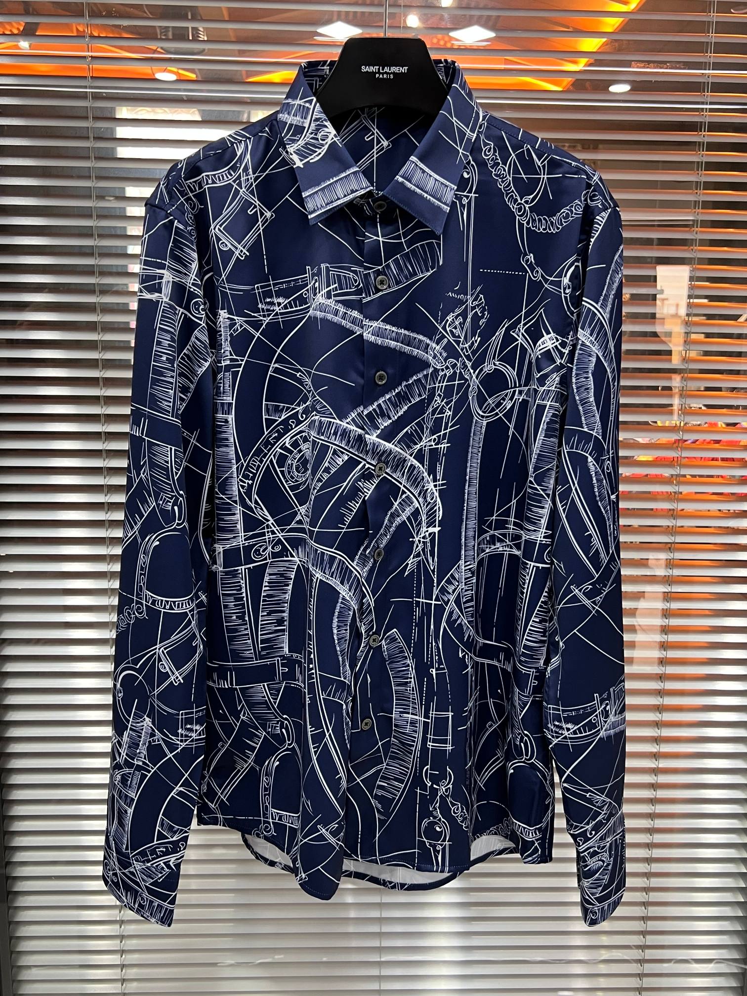 NO:853998,26Hrm* new long-sleeved lazy style casual shirt code number: 38 39 40 41 42, Hermès-clothing, hermes, shirts,1986090926Hrm*新款长袖慵懒风休闲衬衫 码数:38 39 40 41 42,爱马仕-服装,hermes,shirts,,Women's clothing