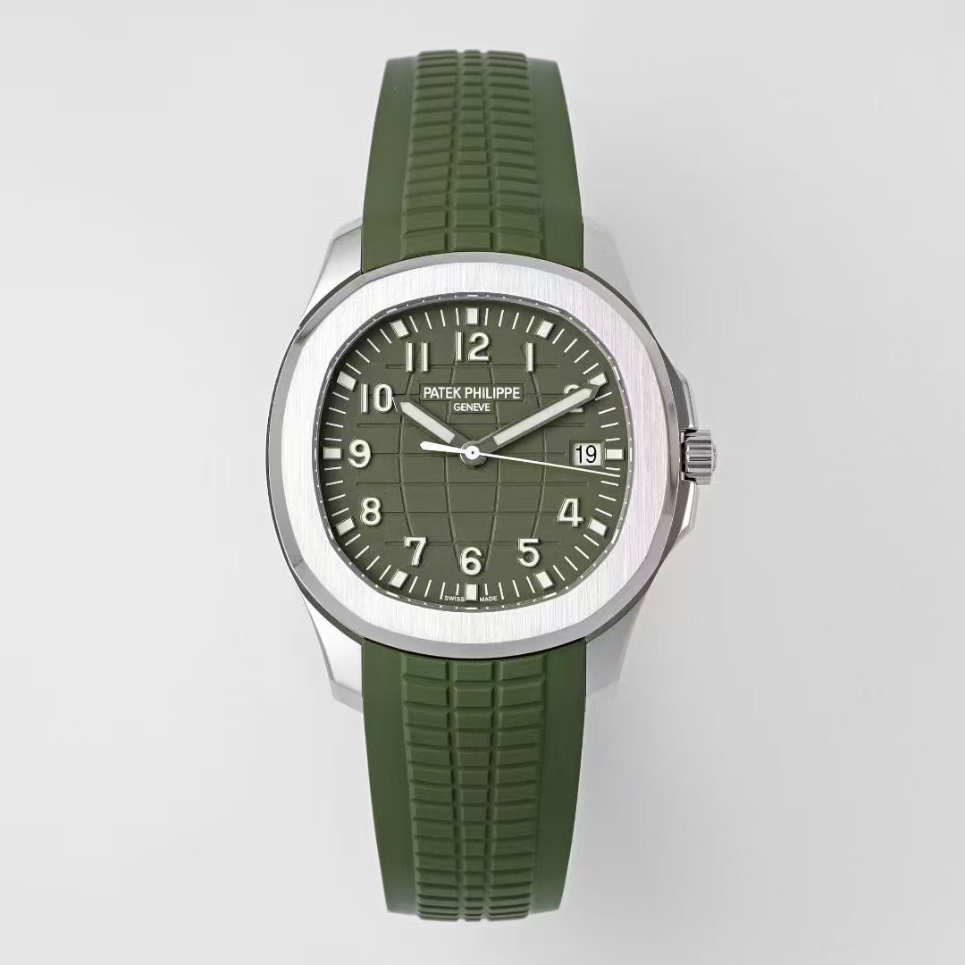 NO:387569,APW+ Great Patek Philippe 5168G Counterweight Grenade 1. The case cover is made of special material CNC original data mold opening, the weight of the whole watch is almost no different from the genuine product, unlike the ordinary version of the market, the whole watch weight is light and fluttered 2. The movement is made of 324/ integrated mold opening movement (3k homologous movement) 3. The case size is 42mm and the thickness is 8.3mm (the original version of the foot) 4. The accessories, literals, needles, and tape are customized with strict reference to the original color, and the mold opening is kept in line with excellence 5. The case stainless steel internal weighting is promised that all counterweight watches produced by our factory will never lose their skin, and there is no reason to replace them with brand new 6. The case clasp is stamped with precious metal logo. Non-corrosive laser garbage process!  ,,patek philippe19860909APW+ 巨献 百达翡丽 5168G 配重手雷 1.壳套采用特殊材质CNC原版数据开模,整表重量和正品几乎没有区别,不同于市场普通版本上手轻飘飘,整表克重 2.机芯选用324/ 一体开模机芯(3k同源机芯) 3.表壳尺寸42mm 厚度8.3mm(跟足原版) 4.所用配件,字面,针,胶带严格参照原版颜色开模定制,精益求精 5.表壳不锈钢 内部加重 承诺所有本厂出的配重表款绝不掉皮,掉皮无理由更换全新 6.表扣 表壳全部冲压贵金属logo 非腐蚀激光垃圾工艺！,,patek philippe,Watch