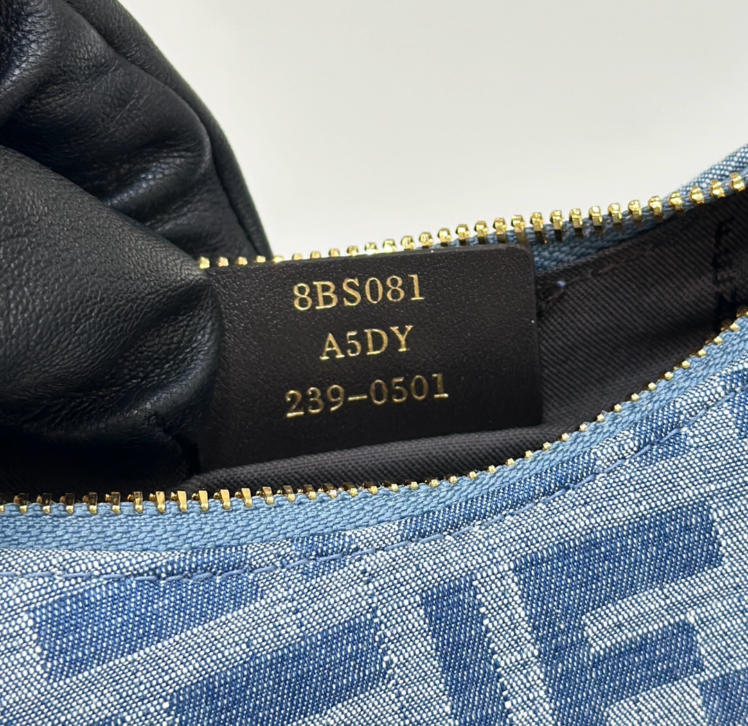 Fendi Fendigraphy Denim Hobo Bag - Iconic Style, Spacious Design 8 i1718010965 2665 3