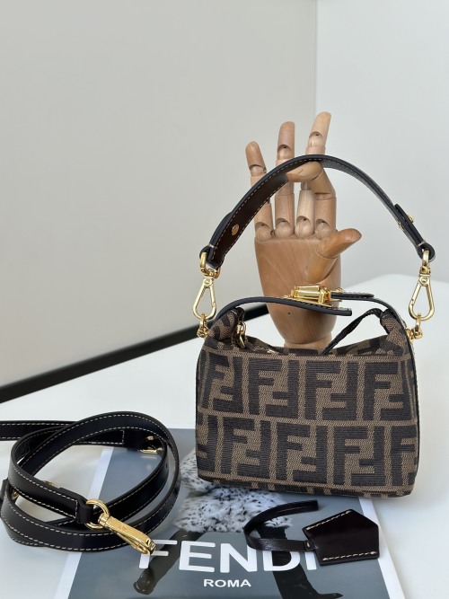Fendi Vintage Lunch Box Bag - Classic Logo, Compact, and Functional 1 Fendi Vintage Lunch Box Bag - Classic Logo, Compact, and Functional