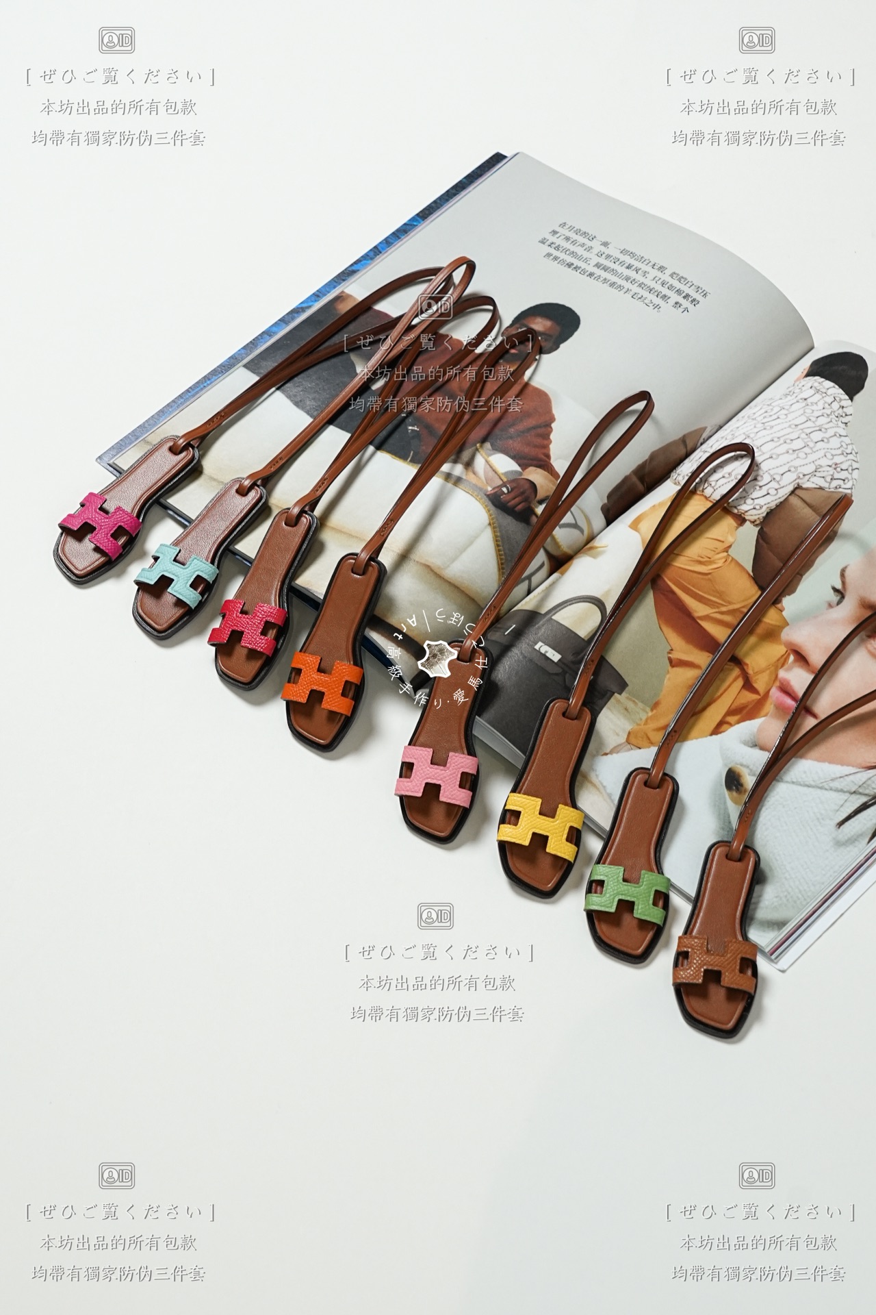 HERMES Epsom Leather | Milo Lambskin Artisan Oran Sandals 9 🩴