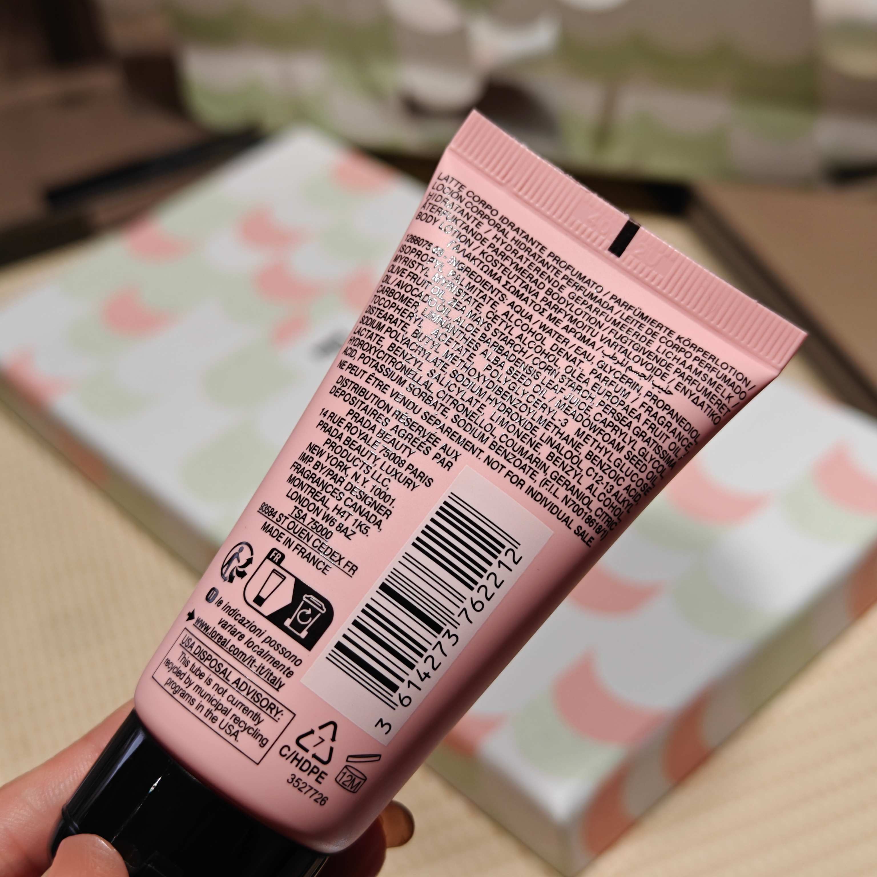 PRADA我本莫测香氛身体乳迷你50ml,便携小支恰到好处,随身收纳、出行携带毫无负担 9