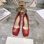 Dior Sandals Single Layer Shoes 2023 Replica
 Genuine Leather Patent Sheepskin Spring/Summer Collection Vintage