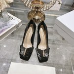 Dior Sandals Single Layer Shoes Best Wholesale Replica
 Genuine Leather Patent Sheepskin Spring/Summer Collection Vintage