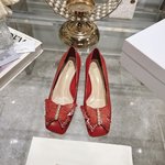 Dior Sandals Single Layer Shoes Practical And Versatile Replica Designer
 Genuine Leather Patent Sheepskin Spring/Summer Collection Vintage