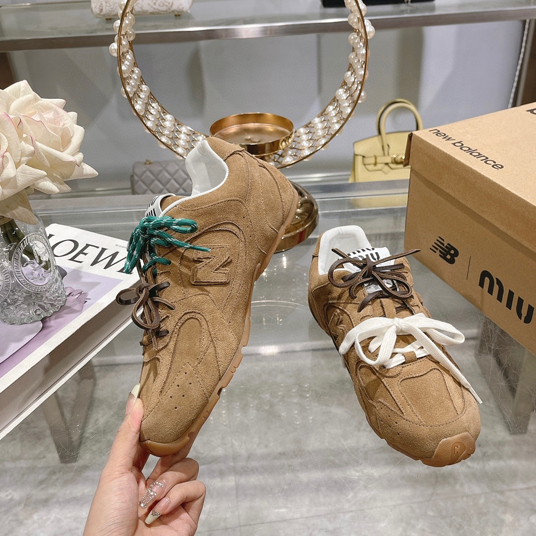 fábrica Miu Miu x New Balance NB530 Zapatillas deportivas casuales para pareja Zapatillas Forrest Gu