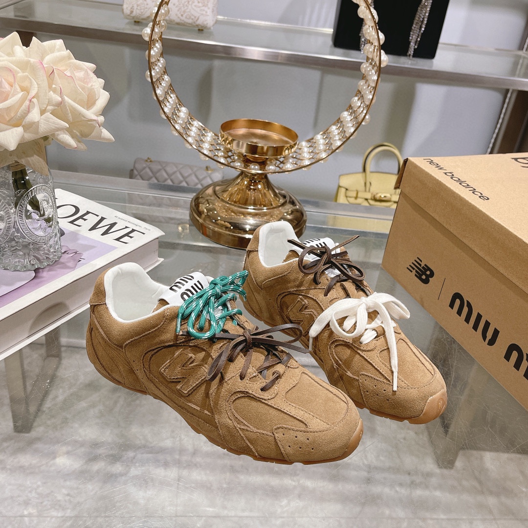 fábrica Miu Miu x New Balance NB530 Zapatillas deportivas casuales para pareja Zapatillas Forrest Gu
