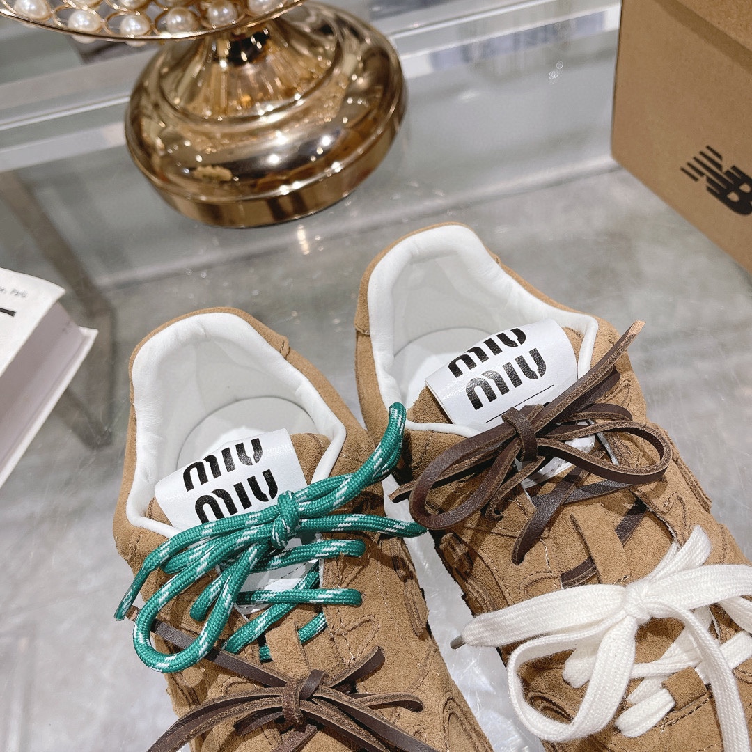 fábrica Miu Miu x New Balance NB530 Zapatillas deportivas casuales para pareja Zapatillas Forrest Gu