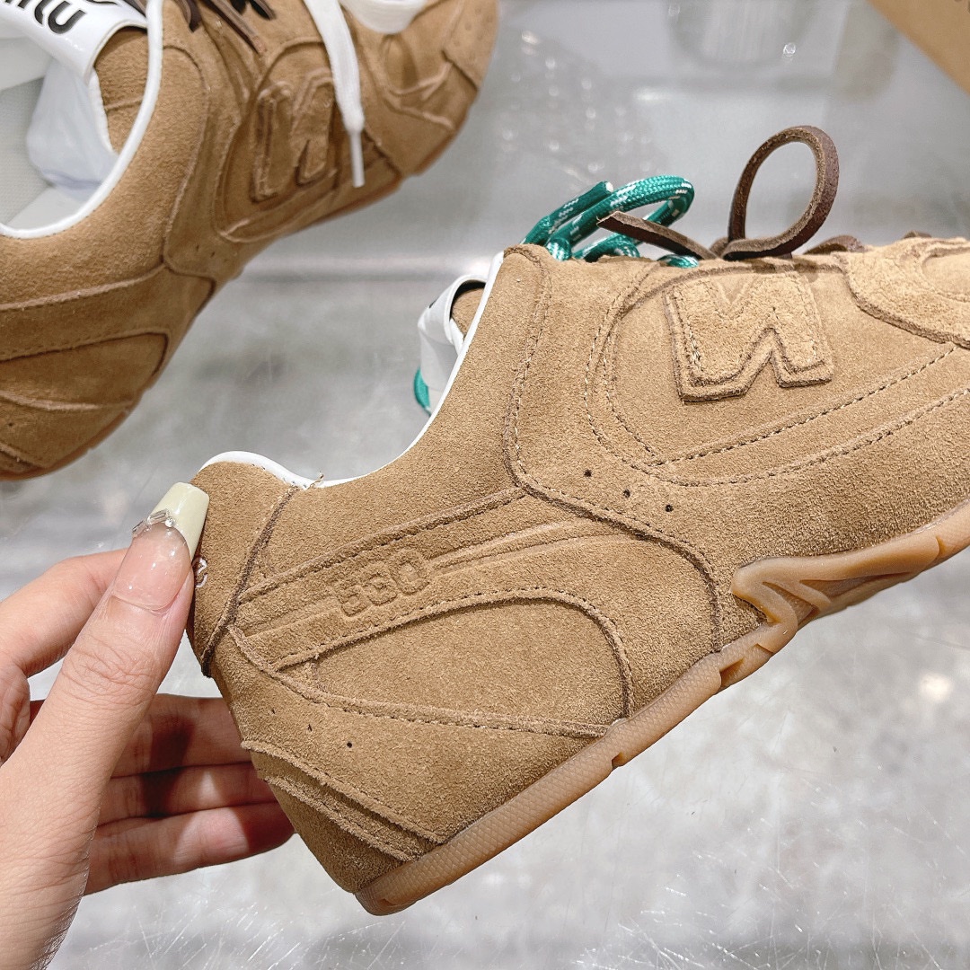 fábrica Miu Miu x New Balance NB530 Zapatillas deportivas casuales para pareja Zapatillas Forrest Gu