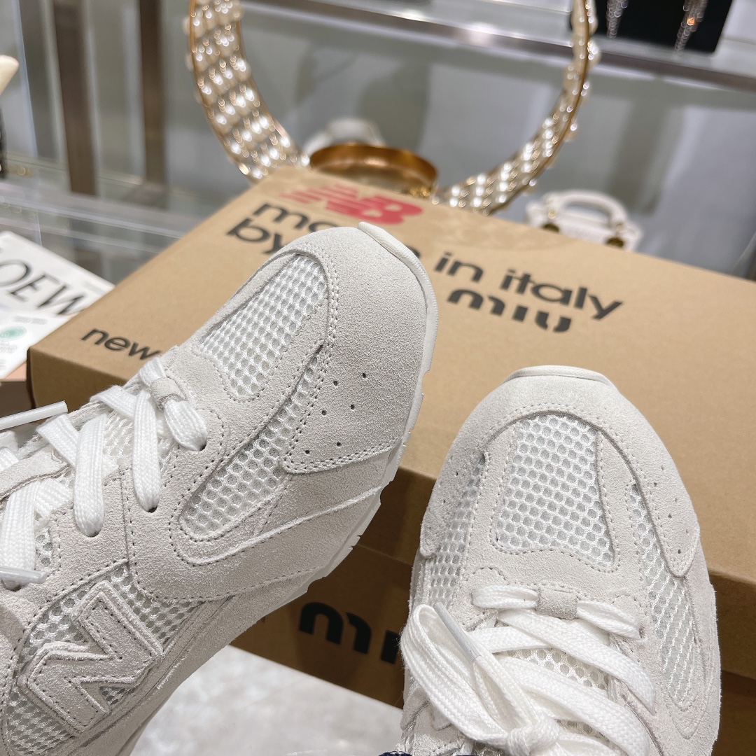 Fábrica Hombres Miu Miu x New Balance NB530 Zapatillas Deportivas Casual para Pareja Gump Shoes Germ