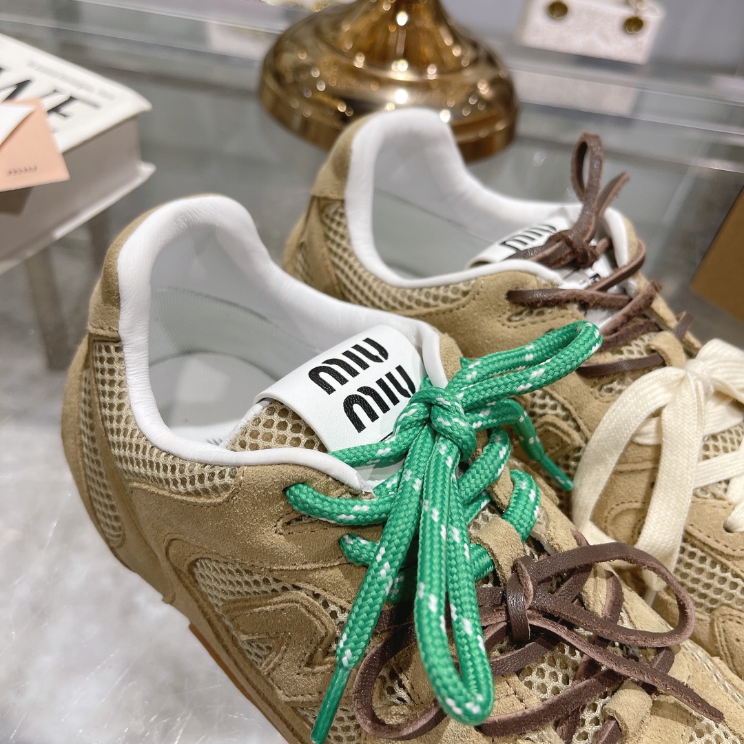 Fábrica Hombres Miu Miu x New Balance NB530 Zapatillas Deportivas Casual para Pareja Gump Shoes Germ