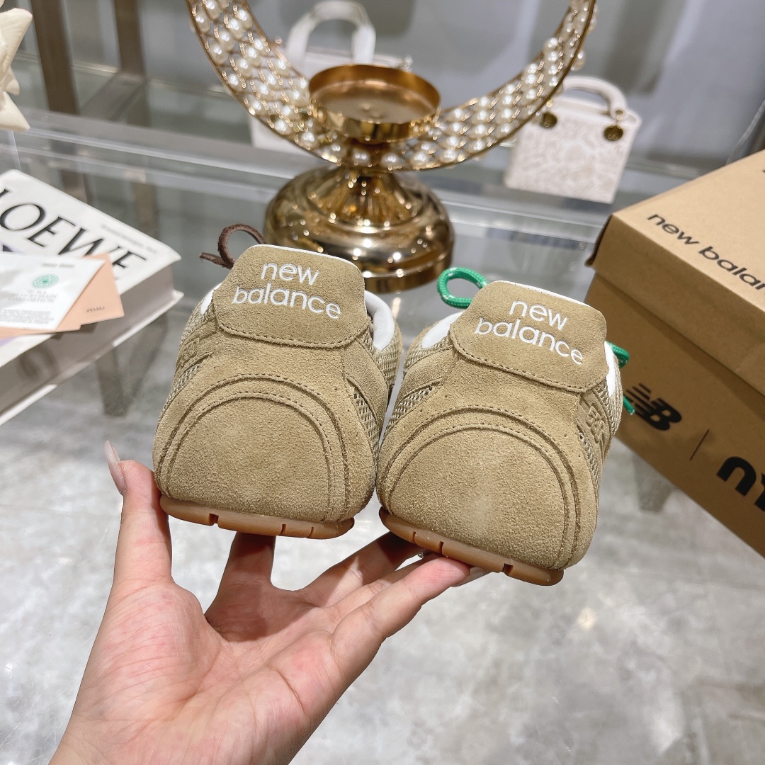 Fábrica Hombres Miu Miu x New Balance NB530 Zapatillas Deportivas Casual para Pareja Gump Shoes Germ