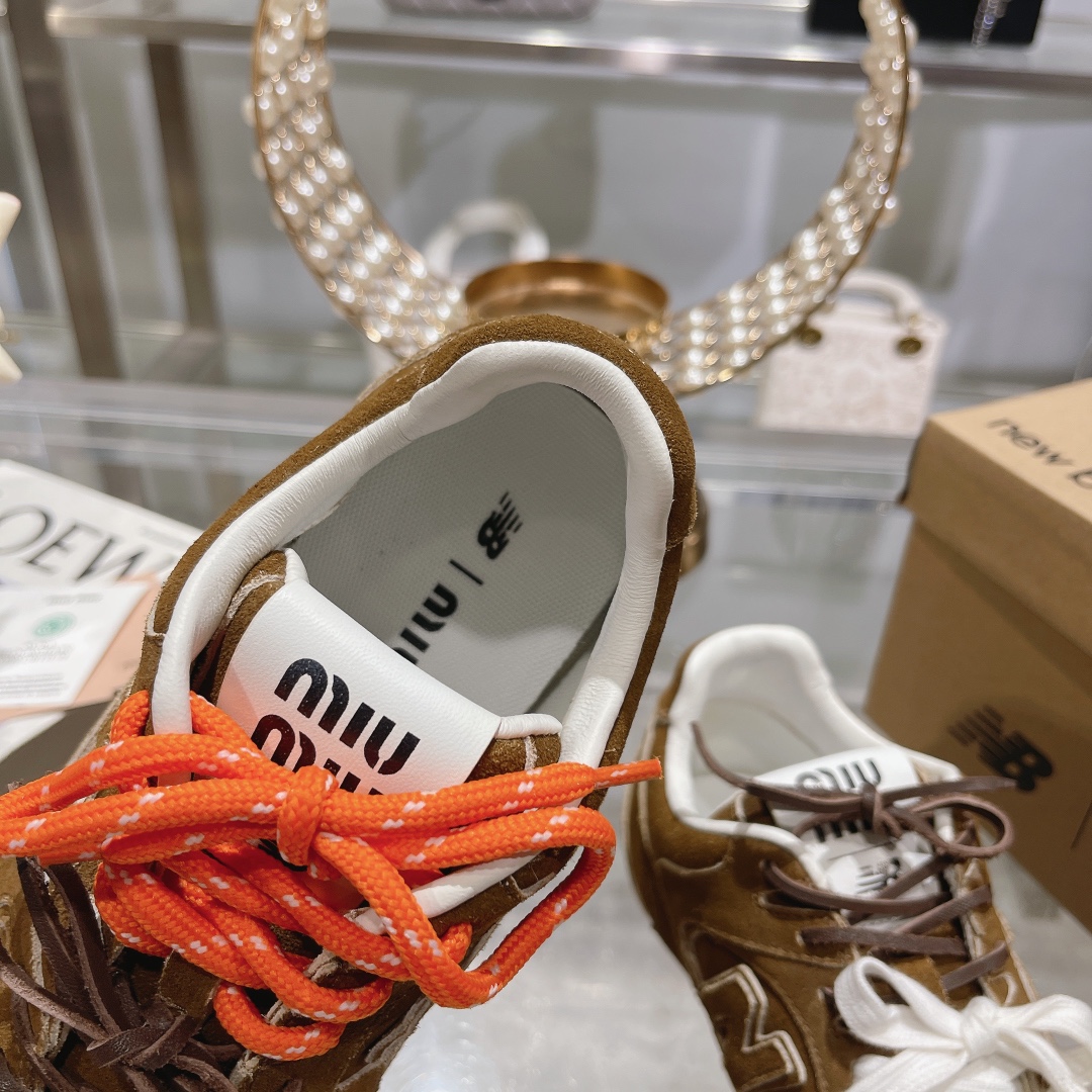 Fábrica Hombres Miu Miu x New Balance NB530 Zapatillas Deportivas Casual para Pareja Gump Shoes Germ