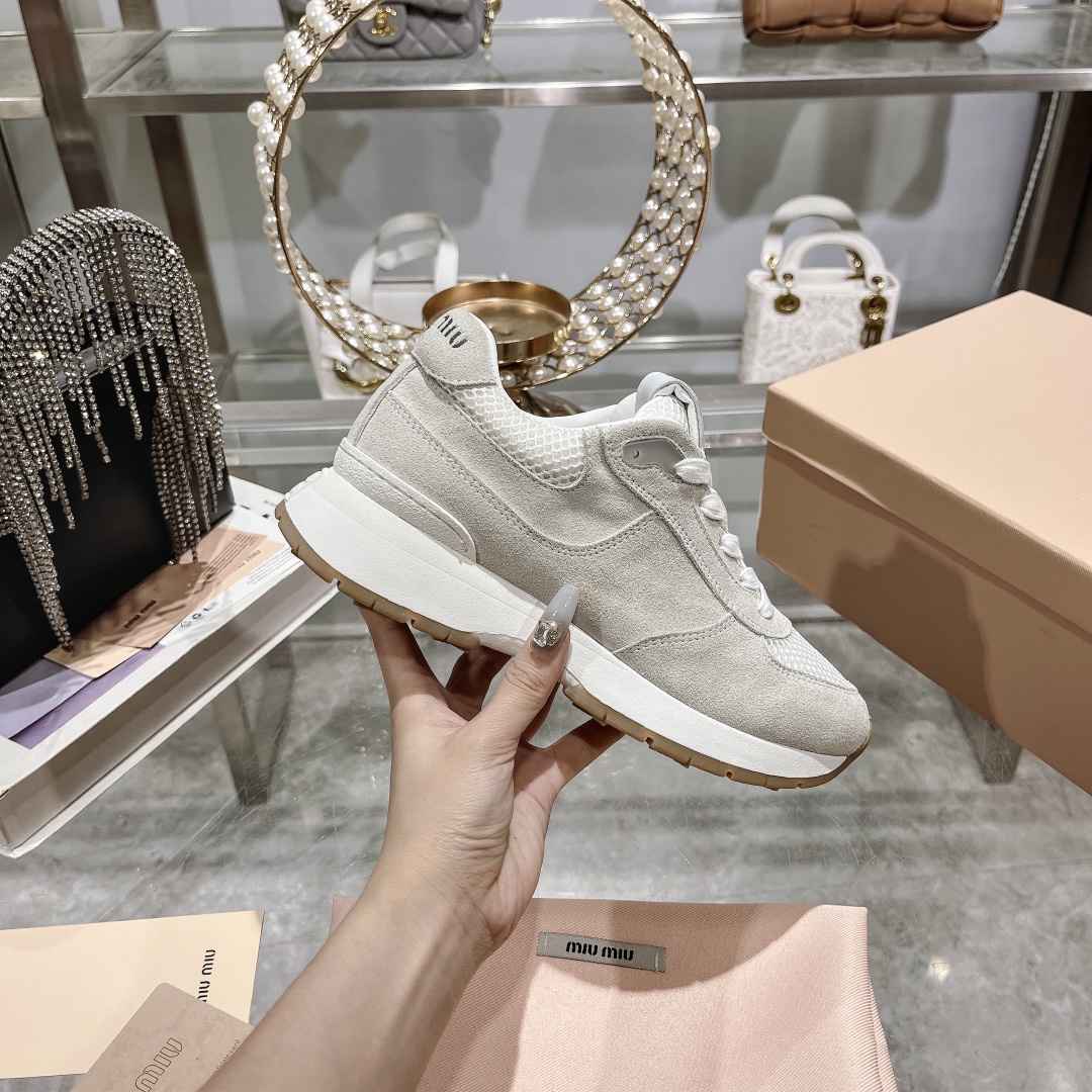 fábrica 2024ss nuevo viejo retro y de moda zapatos sucios zapatos blancos zapatos para correr zapato