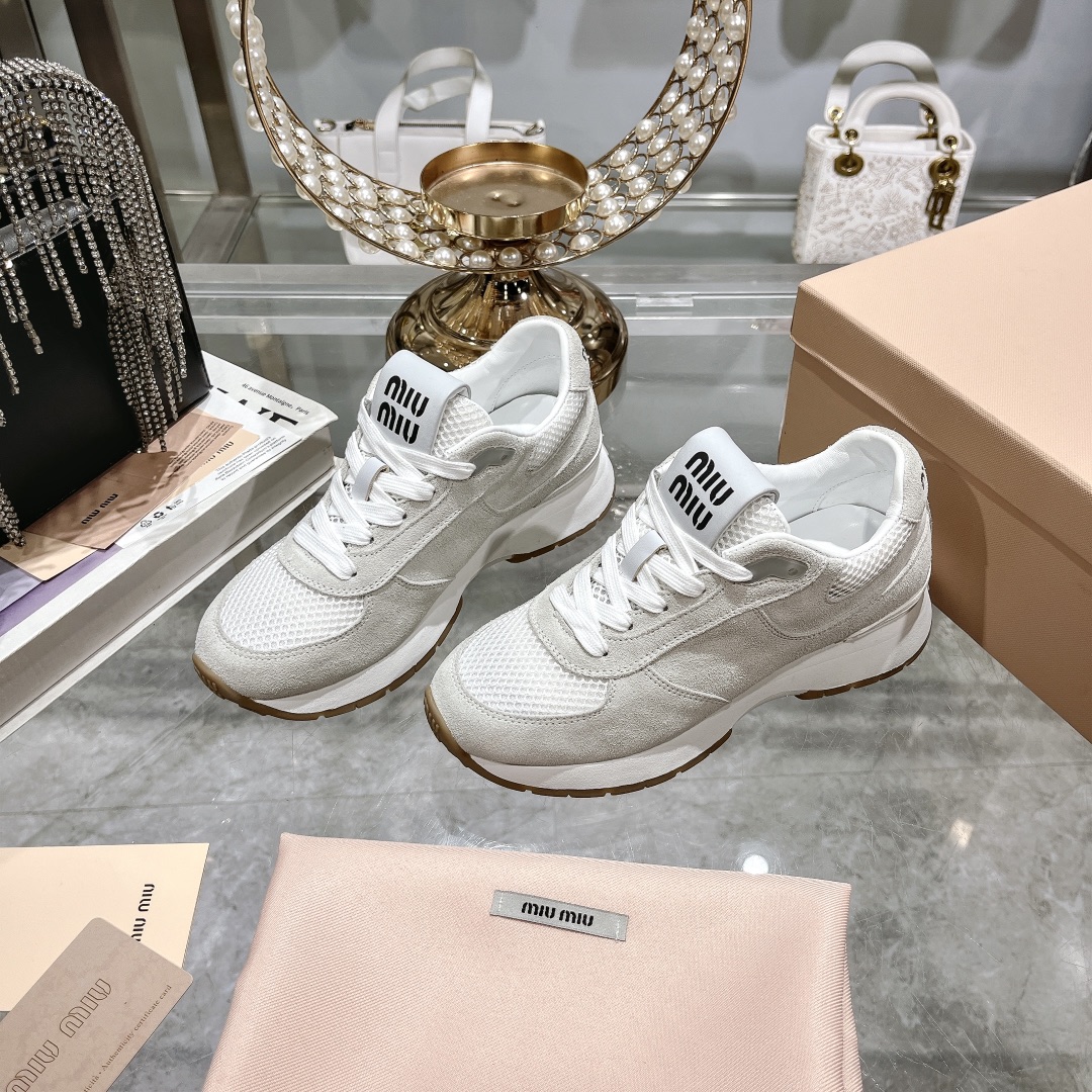 fábrica 2024ss nuevo viejo retro y de moda zapatos sucios zapatos blancos zapatos para correr zapato