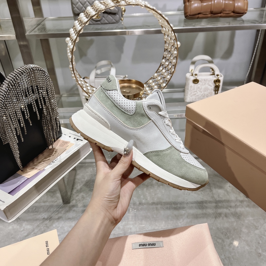 fábrica 2024ss nuevo viejo retro y de moda zapatos sucios zapatos blancos zapatos para correr zapato
