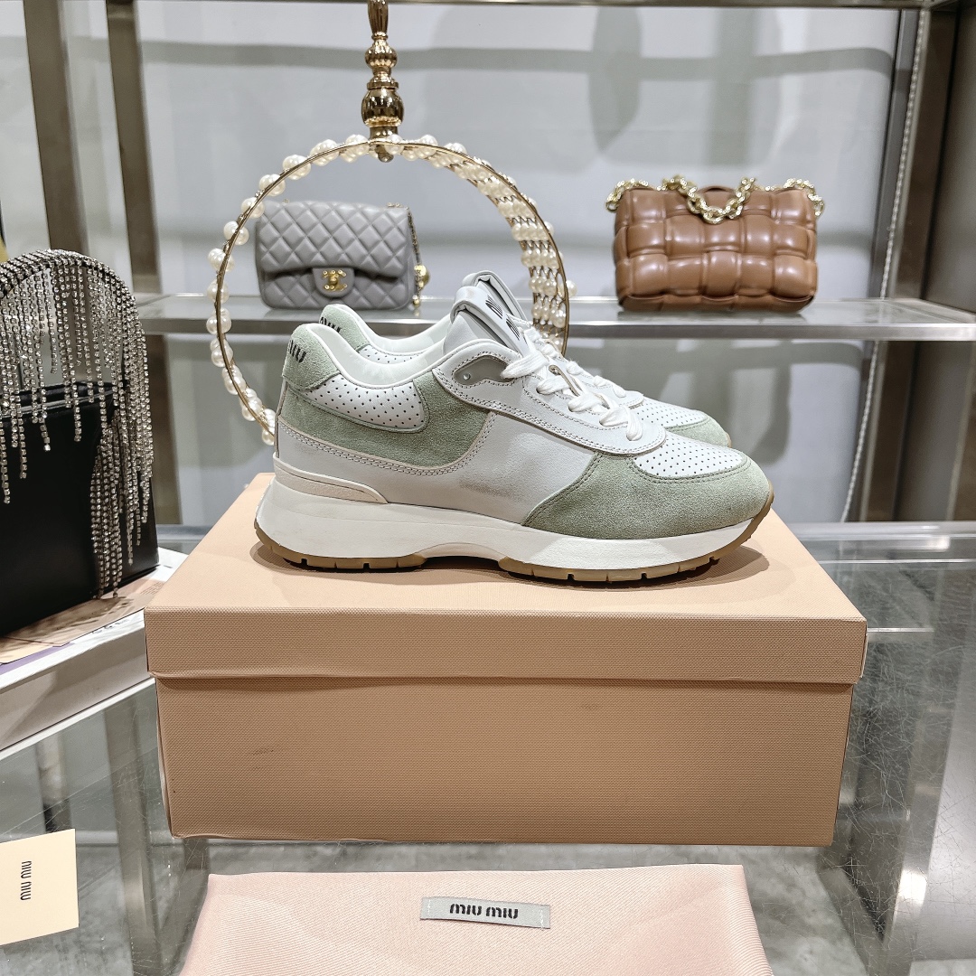 fábrica 2024ss nuevo viejo retro y de moda zapatos sucios zapatos blancos zapatos para correr zapato