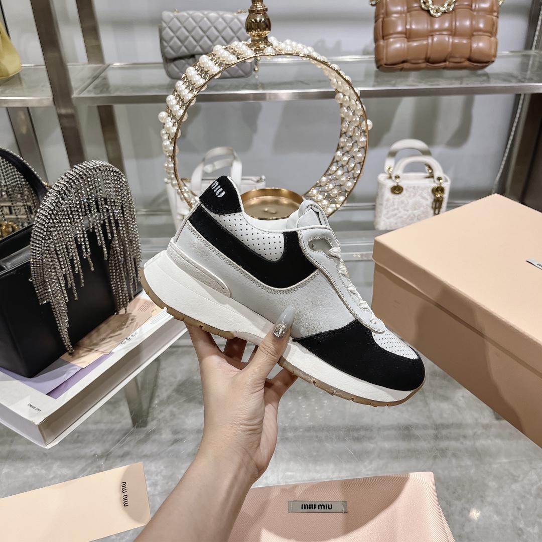 fábrica 2024ss nuevo viejo retro y de moda zapatos sucios zapatos blancos zapatos para correr zapato
