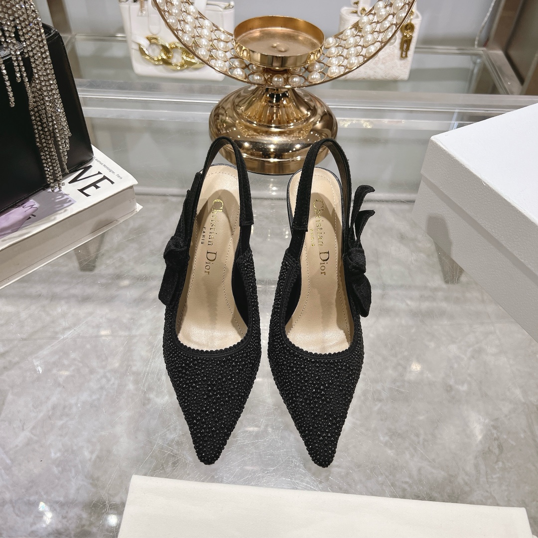 Dior Schuhe Pumps Mit Hohem Absatz Sandalen Beste Luxus -Replik
 Gold Sommerkollektion