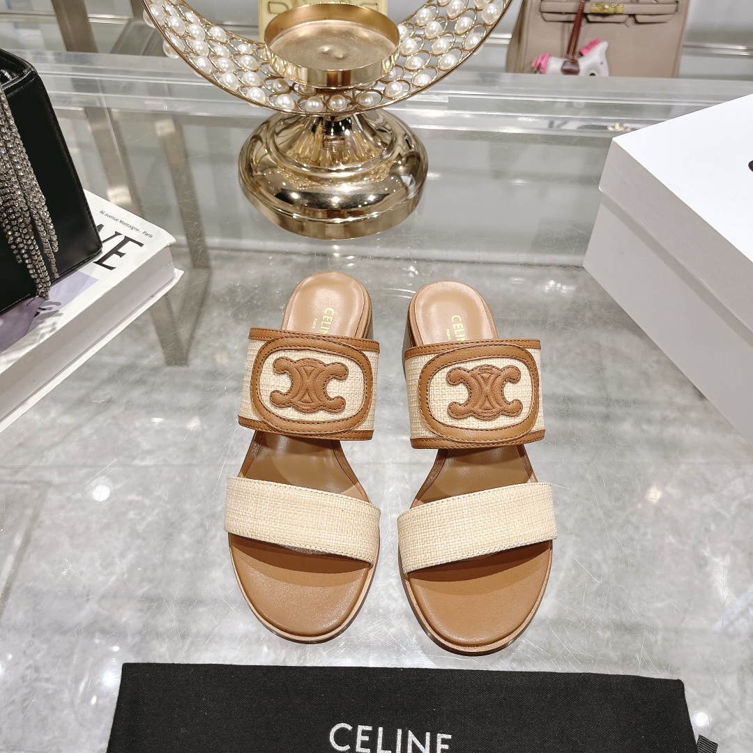 Celine Designer
 Casual Shoes Slippers Sheepskin Vintage Casual