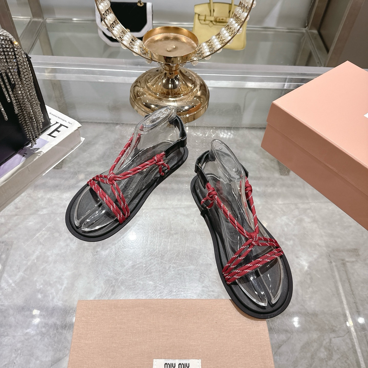 Miu Miu SS25 Braided Leather Toe-Ring Sandals Women's Summer Essential 2 i1743056621345 4933 0 1