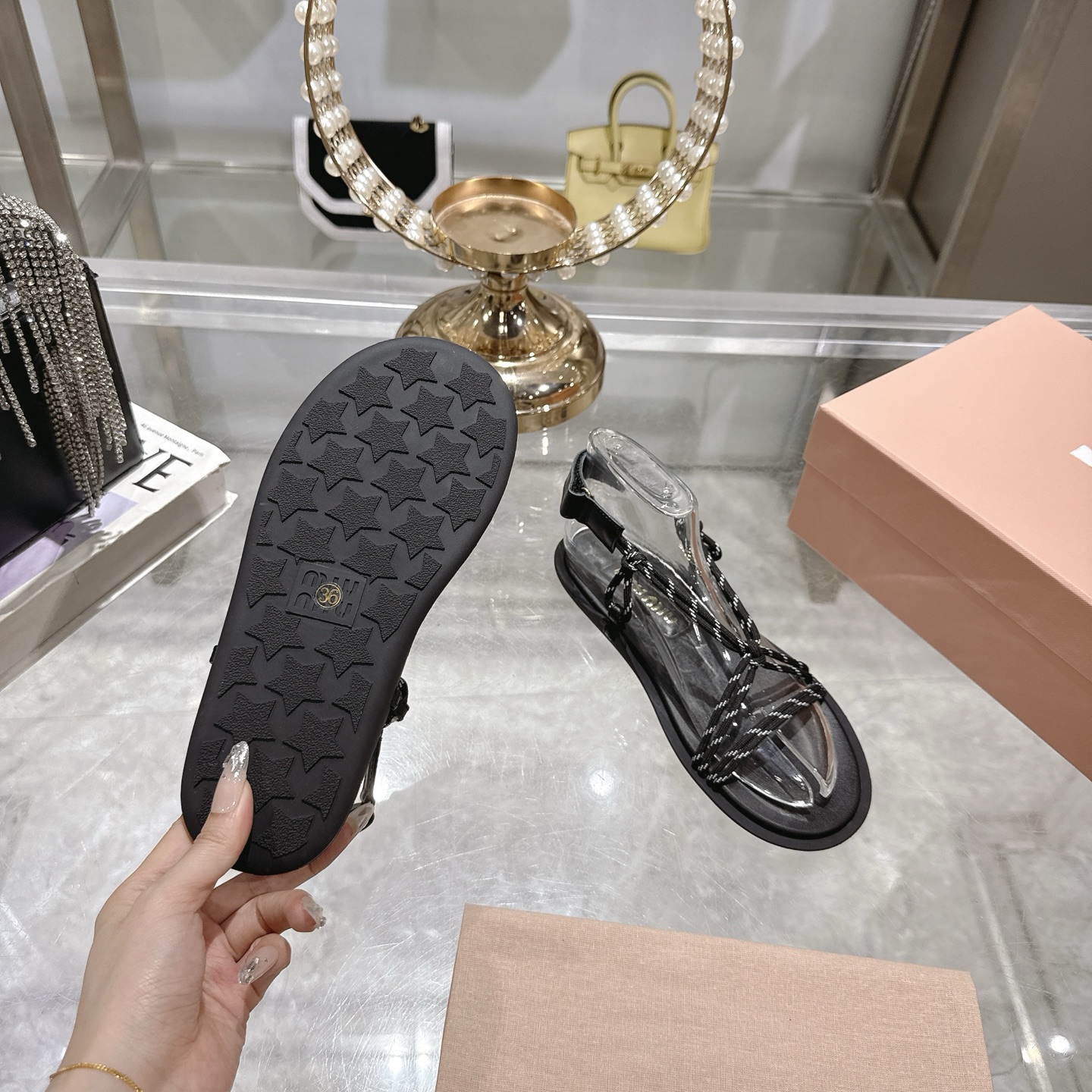 Miu Miu SS25 New Arrival Thong Sandals - Stylish Summer Essential 8 i1743056673213 9398 0 6