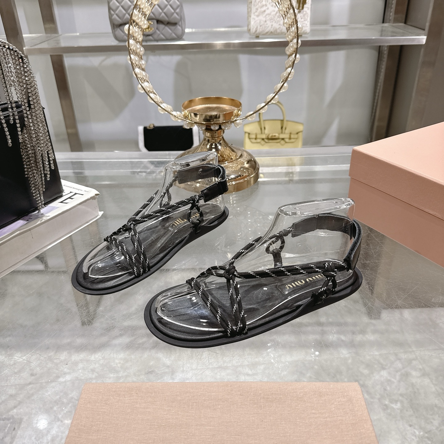 Miu Miu SS25 New Arrival Thong Sandals - Stylish Summer Essential 4 i1743056673236 7603 0 2
