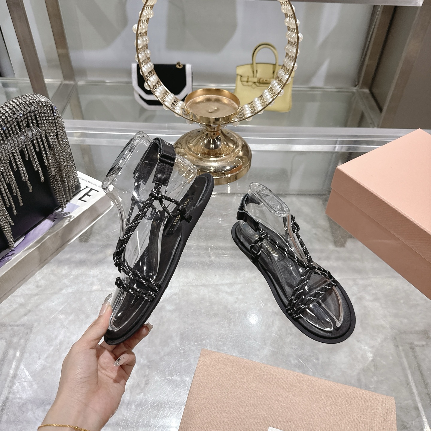 Miu Miu SS25 New Arrival Thong Sandals - Stylish Summer Essential 5 i1743056676063 9452 0 3