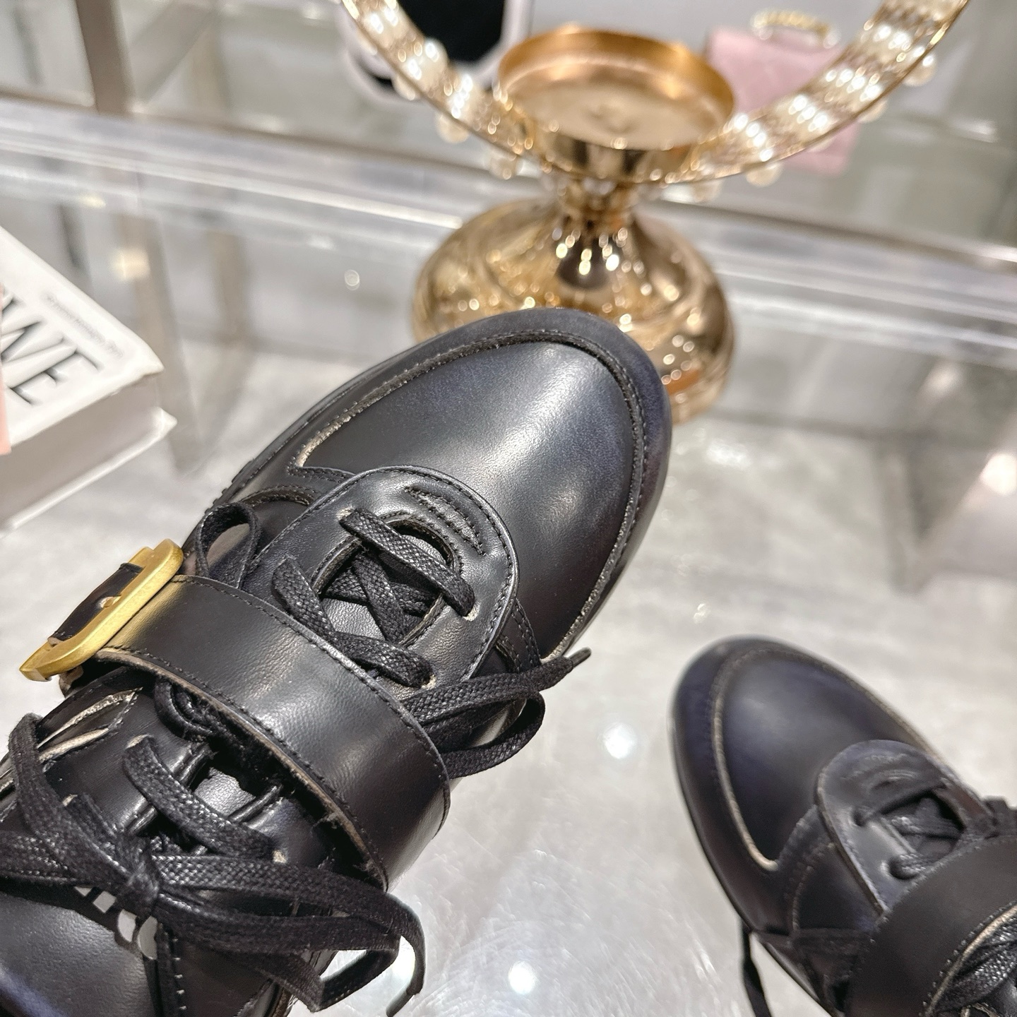 Miu Miu Women's Leather Sneakers with Buckle Detail - Modern Style 8 i1744870307080 1426 0 6