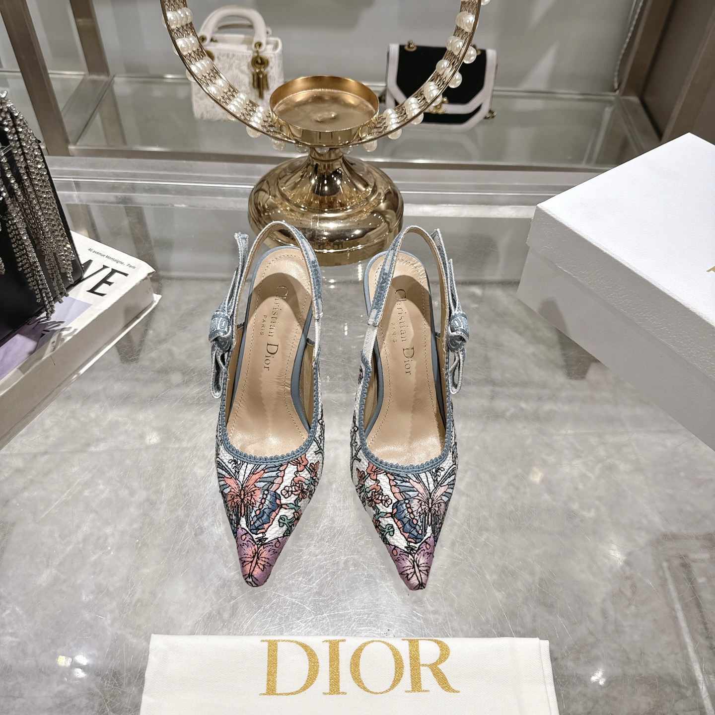 Dior J'Adior Slingback Pointed Embroidered Pumps High Heels 3 i1745487345405 8581 0 0