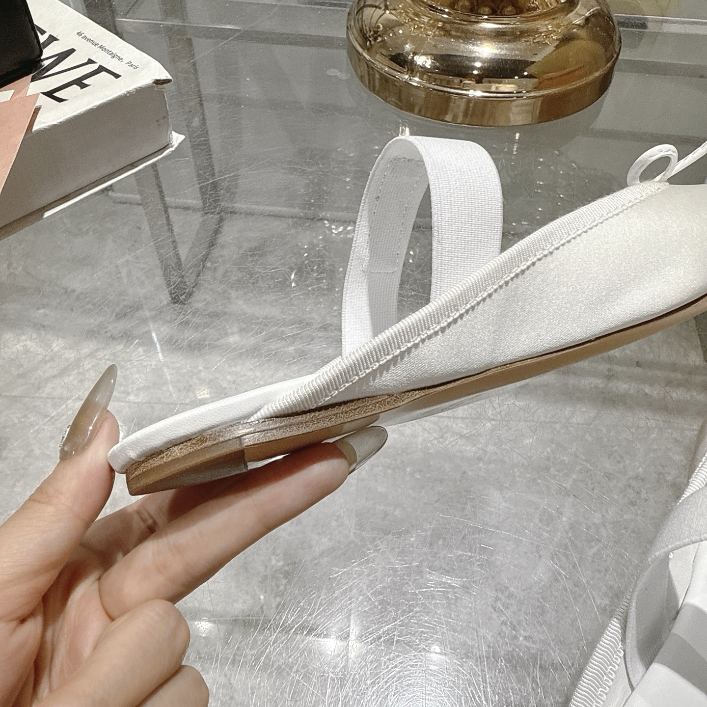 Miu Miu Women's Bow-Detailed Ballet Mules, Comfortable Lambskin Slides 8 i1745735530435 4884 0 6