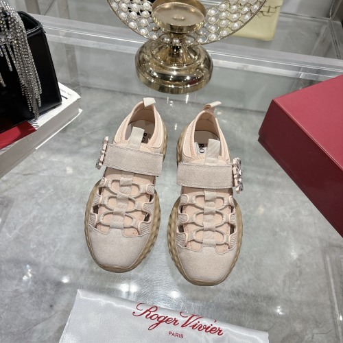 Roger Vivier Viv Run Sneakers - Diamond Buckle, Lightweight & Comfortable