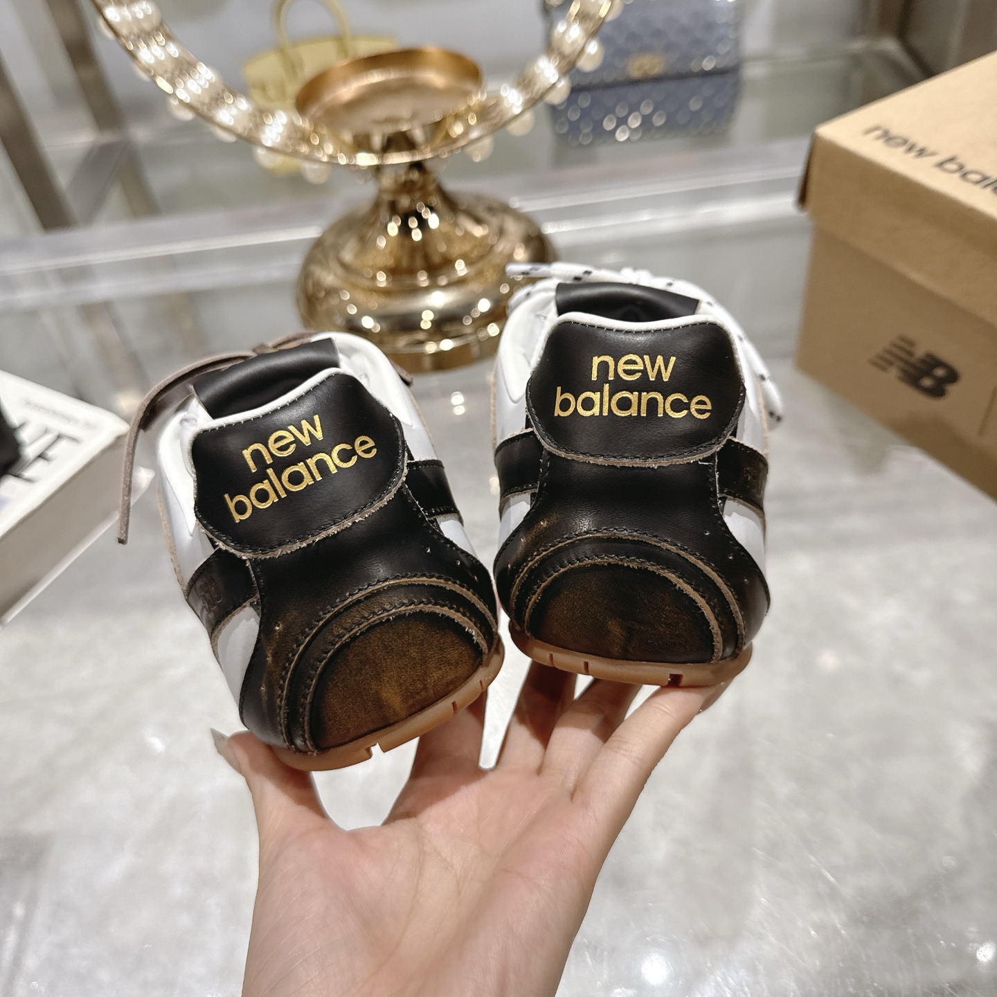 Factory Single Shoes Top Version: New Colours Upgrade Miu Miu x New Balance New Balance NB530 Half S