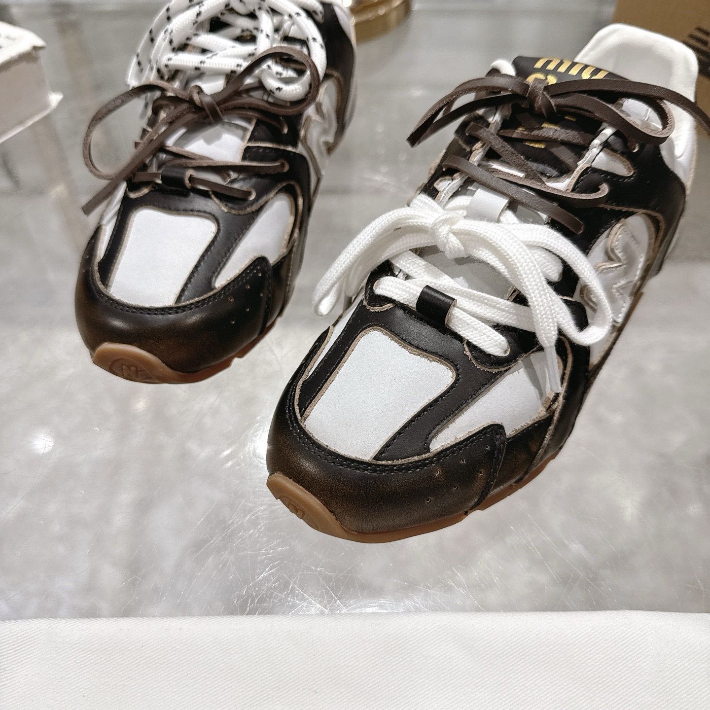Factory Single Shoes Top Version: New Colours Upgrade Miu Miu x New Balance New Balance NB530 Half S